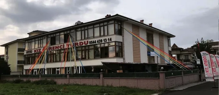 Asyalı Kız Öğrenci Yurdu binası